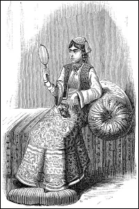 Woman, distinguished Persian, Persia