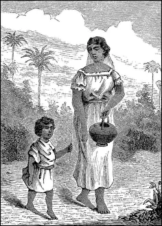 Woman from the Guarani people