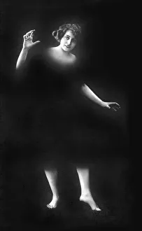 Woman with head, hands and legs