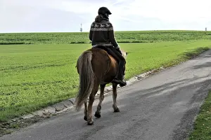 Woman on horseback, Kleinbottwar