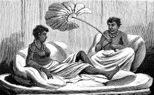 Woman King Dahomey, heat, lying