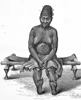 Woman from Tiger Island on the Parana River in 1860