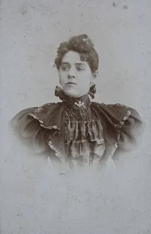 Woman, visit format, Carte de Visite