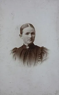 Woman, visit format, Carte de Visite