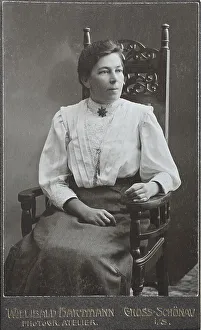 Woman, visit format, Carte de Visite