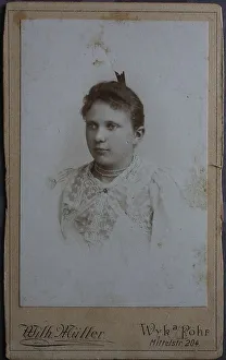 Woman, visit format, Carte de Visite