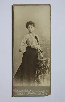Woman, visit format, Carte de Visite