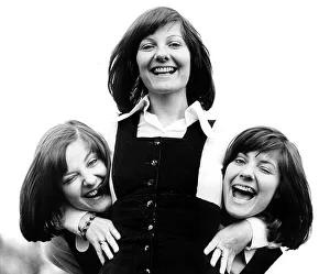 Three women have fun, England, Great Britain