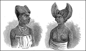 Women from Gabon, Women in the 19th century