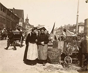 Two Women at a Market, Nuremberg