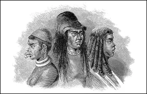 Women, Types from the Upper Nile Region