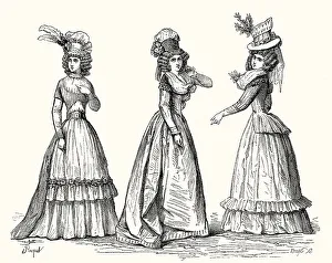Women's fashion, 18th century