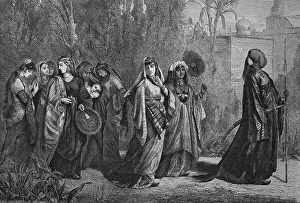 Women's promenade, Cairo, Egypt