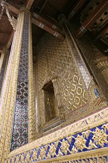 The wonderful decorations of the Wat Phra Kaeo palace