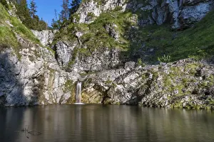 Wonderful hike through the magical waterfalls at the Stuibenfalls on the Plansee in Reutte