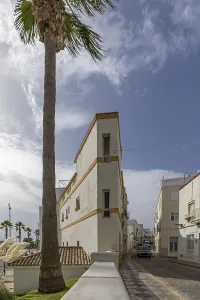 Wonderful old town in white Mediterranean style