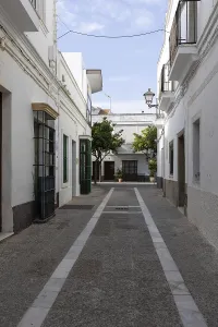 Wonderful old town in white Mediterranean style