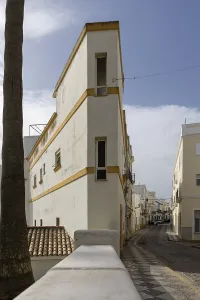 Wonderful old town in white Mediterranean style