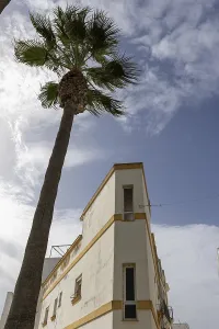 Wonderful old town in white Mediterranean style