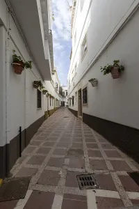 Wonderful old town in white Mediterranean style
