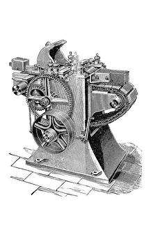 Wood industry, a planing machine for processing staves