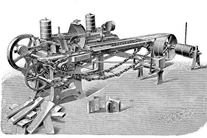 Wood industry, woodworking machines