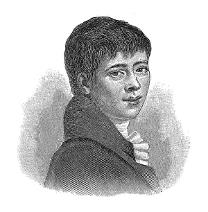 Woodcut, Bernd Heinrich Wilhelm von Kleist