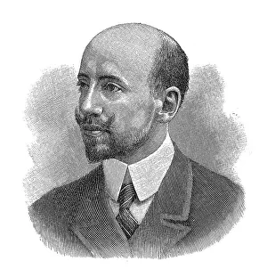 Woodcut, Gabriele D'Annunzio, portrait