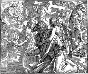 Woodcut, Isaiah's Prophecies