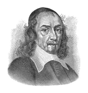 Woodcut, Pierre Corneille, portrait