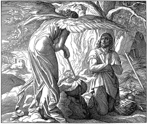 Woodcut, The Vocation of Gideon