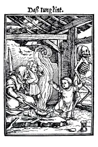 Woodcut, The Young Child, Hans Holbein the Younger