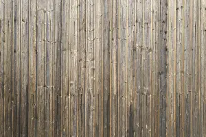 Wooden boards wall, Bavaria, Germany