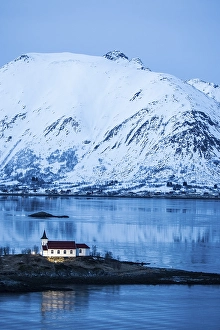 Wooden church Sildpollen, Austnesfjorden