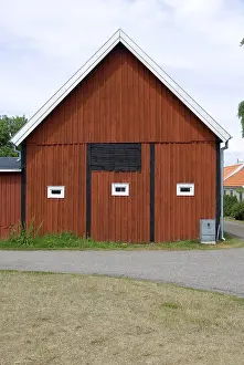 Wooden house in the small place