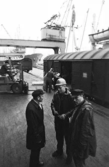 Work at the Port of Hamburg and Howaldtswerke Hamburg
