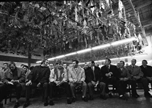 A workers meeting in the wash-house of the Monopol colliery on 18 November 1973 in Kamen was replaced by a