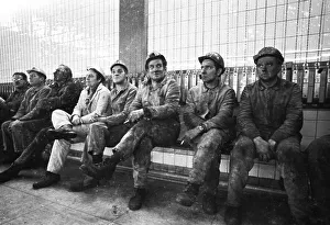 A workers meeting in the wash-house of the Monopol colliery on 18 November 1973 in Kamen was replaced by a