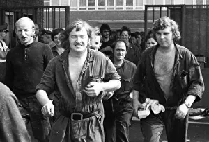 Many workers at the Opel factory in Bochum - here on 23 August 1973 - also took part in the wildcat strikes that swept