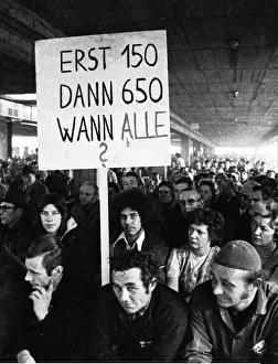 At the works meeting of the Deutsche Edelstahlwerke (DEW) in Bochum on 6 December 1973