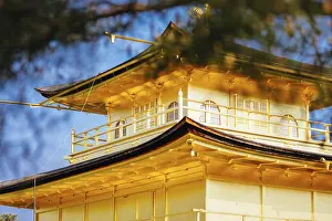 The world famous Kinkakuji Temple (The Golden Pavilion) in Kyoto