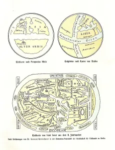 World map after Pomponius Mela