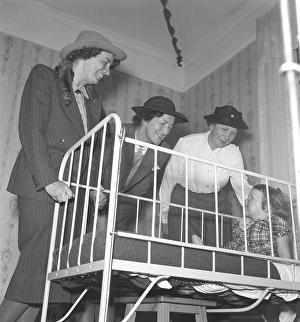 World War 2 in Europe. Finnish children in Sweden. In February 1944, the Finnish cities are exposed to bombings
