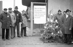 Worried about their jobs, workers and employees occupied their company