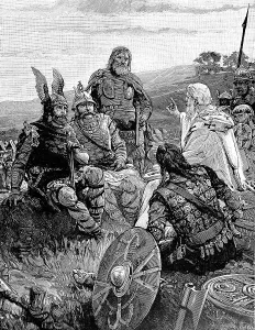 Wulfila explaining the Gospels to the Goths