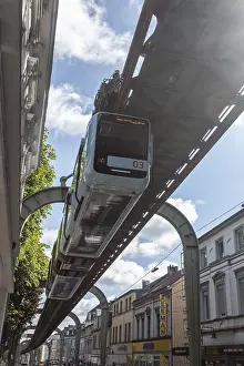 Wuppertal suspension railway in Vohwinkel - Wuppertal