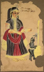 Yasoda and Krishna, c. 1890, East India
