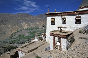 Category Buddhism Prints: Yellow Hat or Gelugpa Lingshed Monastery
