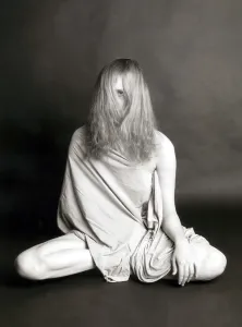 Yoga, Portrait, one eye, Berlin, Germany