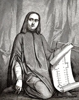 A young architect in the Middle Ages